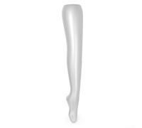 Portable and Practical Female Stockings Socks Leg Inflatable Mannequin Torso Model Silver