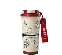 Portable and Stylish 18 oz Insulated Travel Mug, Designed to Keep Your Drinks Hot or Cold While You Are on the Move (Red)