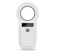Portable Animal Tag Reader, Electronic Chip Tracker with Dual Frequency Read, 0-30cm Reading Distance, Stores 128 Pieces of Information for Livestock
