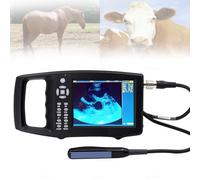 Portable Animal Ultrasound Scanner for Pregnancy Detection, 5.6'' Screen, 5 Display Modes, 64 Image Storage, Suitable for Pigs, Cattle, Sheep, Dogs, and Cats