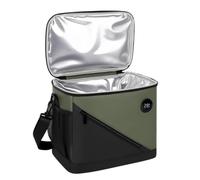 Portable Anti-Leak Temperature Display Lunch Bag With Handle And Strap | Isothermal For Food For Men Women School Work Beach Outdoor Travel Hiking