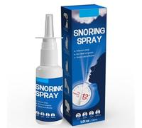 Portable Anti-Snoring Spray - Lightweight and Portable, Provides 12-Hour Long-Lasting Relief from snoring, Rhinitis, and Nasal Congestion Without Causing Drowsiness.