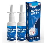 Portable Anti-Snoring Spray - Lightweight and Portable, Provides 12-Hour Long-Lasting Relief from snoring, Rhinitis, and Nasal Congestion Without Causing Drowsiness.