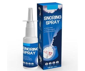 Portable Anti-Snoring Spray - Lightweight and Portable, Provides 12-Hour Long-Lasting Relief from snoring, Rhinitis, and Nasal Congestion Without Causing Drowsiness.