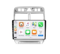 Portable Apple Carplay Screen for Peugeot 307 Year 2001-2008 Wireless Carplay Android Auto, Ips Touchscreen Radio, Gps Navigation, Bluetooth Hands-Free, 8 Core 6G+128G