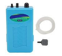 Portable Aquarium Air Pump Intelligent Control Quiet Oxygen Pump Battery Powered Fish Tank Air Pump for Indoor Outdoor Use