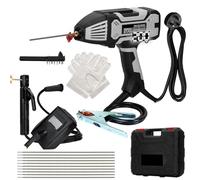 Portable ARC Welder, Upgraded Welding Machine with Soldering Electrode Clamp, Handheld ARC Welder Gun Fits for 1.6-3.2mm Welding Electrodes Rod, ARC Welder Gun with IGBT Inverter