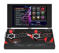 Portable Arcade Game Console with 17.5-inch HD Screen, 26800 in 1 Retro Games Pandoras Box DX - Dual Player Handheld Video Game Machine for Home Entertainment (Blue 26800 70S)