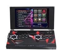 Portable Arcade Game Console with 17.5-inch HD Screen 26800 in 1 Retro Games Pandoras Box DX - Dual Player Handheld Video Game Machine for Home Entertainment (Blue 26800 70S)