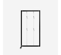 Portable Art Display Stands for Exhibitions Marketing Tables 8-Pack Art Poster Holders Trade Show Booths Freestanding Easels 3 Pieces 100 x 250 cm / 39.4 x 98.4 inches