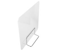Portable as Desk Divider Board for Schools and Reception Desks White