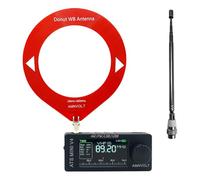 Portable ATS MINI V4 Radio, AM/FM Radio Receiver with Headphone Amplifier, LSB USB Transistor Pocket Radio with 1.9-inch IPS Screen, Si4732 DSP Receiver for Hiking Camping and Outdoor Activitie