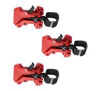 Portable Auto Locking Tool Holders Waist Mount for Electric Tool with Fast Release Hook Lightweight ABS Materials 3 Pack Professional Hanger Organizers