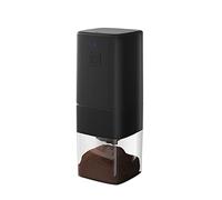 Portable Automatic Coffee Grinder, Coffee Grinder Electric, Built-in Lithium Battery, Adjustable Fineness, Cordless Battery Portable Mill (Gray : Black)