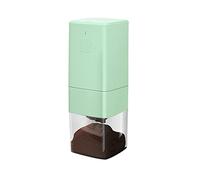 Portable Automatic Coffee Grinder, Coffee Grinder Electric, Built-in Lithium Battery, Adjustable Fineness, Cordless Battery Portable Mill (Gray : Green)