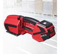 Portable Automatic Electric Strapping Tool with 4000mAh Rechargeable Battery, Hot Melt Welding Banding Machine for 11-16mm PP/PET Straps, Ideal for Boxes, Pallets and Industrial Packaging