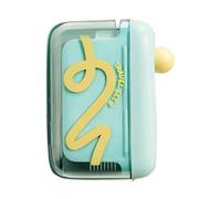 Portable Automatic Floss Box, Floss Dispenser, Travel Floss Storage Case, Smart Gum-Friendly Design, Effective Odor Prevention, 3cm for Hotels, Travel