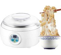 Portable Automatic Natto Fermenter, 1.5L Intelligent Natto Fermenting Machine, Yogurt Natto Fermenter Machine, Sourdough Bread Making Tools, for Yogurt Making, Natto Preparation.
