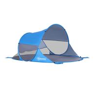 Portable Automatic Pop Up Beach Tent Outdoor Camp Shelter Blue Outsunny