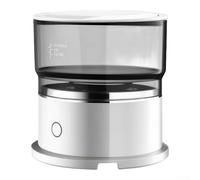 Portable Automatic Pour Over Coffee Maker Compact 304 Stainless Steel Coffee Press for Travel Camping Handheld Coffee Brewer with Adjustable Strength Settings for mini Electric Coffee Machine (white)