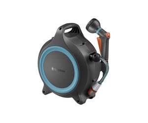 Portable automatic reel - GARDENA - MoveMatic - Hose of 12.5 m Ø 8.5 mm + Connection hose of 1.5 m + Spray gun