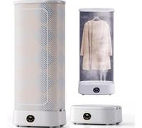 Portable Automatic Steam Ironing Machine Wireless Vertical Steam Dryer 1000W Clothes Dryer Hanging Garment Steamer Smart Garment Steamers Wrinkle Remover,for Clothes Fabric