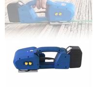 Portable Automatic Strapper, 2800N Electric Cordless PP/PET Welding Strapping Tool, 9-16mm Strap Width, 0.5-1.5mm Bundling Thickness, With 6000mAh Lithium Battery