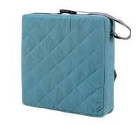 Portable Baby Booster Seat, Toddler Booster Cushion, Skin Friendly Baby Seat Chair Booster, Comfortable Toddler Seats 12.6 x 12.6 x 3.15 Inches for Eating Dining Out, Camping, Beach (Multicolor)