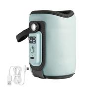 Portable Baby Bottle Warmer Bag USB Charged Car Travel Milk Warmer Baby Bottle Warmer 5 Gears Adjustable Baby Bottle Heating Bag Infant Milk Heat Keeper for Night Feeding Outing Traveling Driving