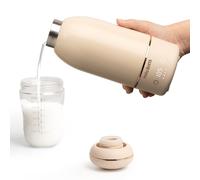 Portable Baby Bottle Warmer for Breastmilk & Formula, Fast 3-Min Heating, 500ml, Adjustable Temp Control, USB Rechargeable, Travel-Friendly with Case