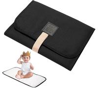 Portable Baby Changing Pad, 3-Layer Waterproof & Soft Travel Mat for Newborns & Toddlers, Foldable Diaper Changing Pad with for -the-Go Parents, Baby Shower