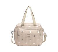 Portable Baby Diaper Bag with Strollers Straps Fashionable & Practical Nappy Storage Bag Fashionable for Active Large Capacity Diaper