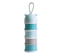 Portable Baby Formula Dispenser, Snacks Box Portable Container Bottle, Non-Spill Milk Powder Box Pots 4 Layers Candy Snack Fruit Storage Container for Outdoor and Travel Nighttime Nursing