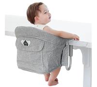 Portable Baby High Chair - Fast-Lock Clip-On Travel High Chair for Babies & Toddlers, Compact Booster Seat for Table Dining, Lightweight & Durable Design