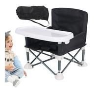 Portable Baby High Chair with Removable Tray | Foldable Multifunctional Kids Dining Seat | Lightweight, Durable Build, Non - Slip Feet | Great for Picnics, Grandma’s House, Traveling | Transforms