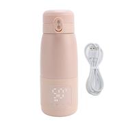 Portable Baby Milk Heater, Cordless Bottle Warmer, Constant Temperature Feature, Multifunctional Hot Water Kettle for Home Travel, with 4400mah Battery