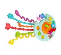 Portable Baby Toy Enhances Hand Eye Coordination Through Fun Pulling Actions for Indoor Outdoor Use Toddler Pull Early Education Fine Motor Skills Interactive Parent Child String Aby Sensory Learning
