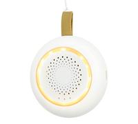 Portable Baby White Noise Machine for Sleep - 24 Calming Sounds, Rechargeable Travel Sound Machine with Night Light, Timers & Strap for Stroller, Car Seat & Nursery