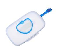 Portable Baby Wipes Box Hanging Wet Tissue Case Blue Pp