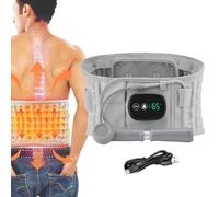 Portable Back Heating Blanket | Lumbar Massage Device - Heated Massage Belt | For Adults, Men And Women, For Office, Car Travel And Commuting