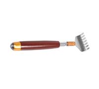 Portable Back Steel Scratcher Claw Telescopic Stainless | Wood Handle, Flexible Design, Helps Reach Hard-to-reach Places, Home Use