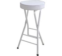Portable Backless Folding Bar Stool Set for Kitchen or Living Room Recreation Folding Counter Black 19 Inch Enterprise Thriving