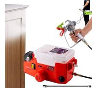 Portable Backpack Airless Sprayer, 500W High Pressure Paint Sprayer, 1.7L Rechargeable Cordless Sprayer, Adjustable Spray Pressure for Painting