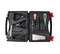 Portable Badminton Gro mmets Tools Set Accessory Line Clip Adapter Tennis, Black, Type 2
