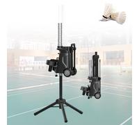 Portable Badminton Launcher, Adjustable Serving Machine with Smart Feeder, Ideal for Training and Practice
