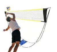Portable Badminton Net - Foldable Training Equipment - Outdoor Badminton Net | for Backyard Beach Park Court Gym School College Vacation Camping