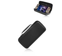 Portable bag for MSI Claw 8 AI+ Gaming Handheld, igital Organizer with leathers, Shockproof EVA Hard Cover & Water-Resistant Material