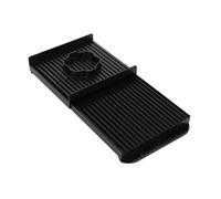 Portable Bait Roll Board ABS Plastic Easy to Use for Fishing Outdoors | Sturdy Round Baits Roller Plate With Fixing Holes for Anglers Adults Suburban Ponds