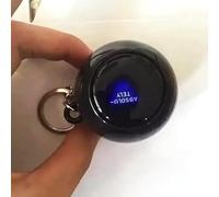 Portable Ball Magic Props 4.5cm Magic Ball Prophecy Magic Ball Black 8 Props Gift Toys