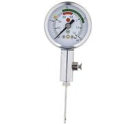 Portable Ball Pressure Gauge with Inflation Needle, Various Sports Balls Air Pressure Test Tool, Mini Ballbarometer, Test, Adjust Pressure Gauge for Volleyball, Basketball, Football, Soccer, Rugby